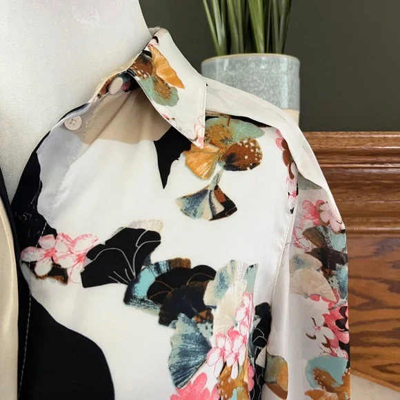 3.1 Phillip Lim for Target Floral Blouse‎ Size NWOT - Picture 6 of 11